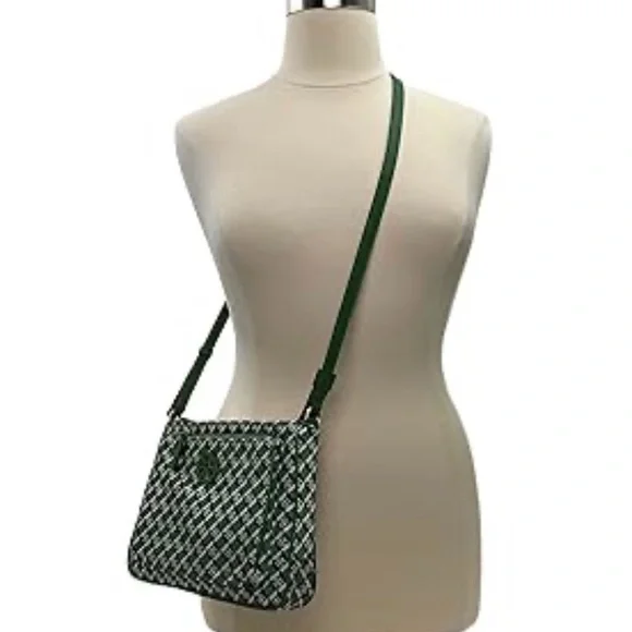 Tory Burch Multi Geo Logo Print Nylon Sling Back Crossbody - Picture 4 of 4